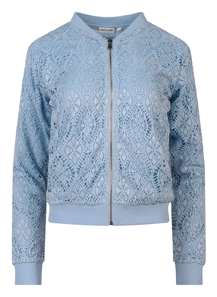 CITY LIFE dames vest lange mouw